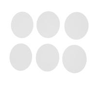 Generic 500Pcs Clear Plastic Circle Film Thick Transparent Cover for 56mm Badges, Scratch Proof Badge Protective Films for Button Making, Suitable for Various Needs