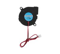 Generic 5015 Blower Cooling Fan for 3D Printer DIY Accessories, 12V Blower Fan, Super Wind Pressure for Efficient Cooling, Black Color, 1 Piece (12V)