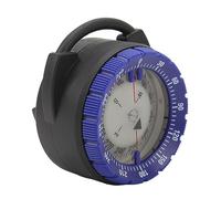 Generic 50M Diving Compass with Magnetic Navigation and Luminous Design for Scuba Diving Adventures, Durable ABS Construction for Underwater Use (Blue)