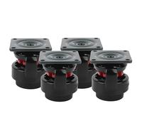 Generic 50mm Level Adjustment Caster Wheels for Heavy Equipment, 4pcs Metal/Plastic for Large Machines