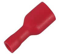 Generic 50PCS 6.3mm Terminal Red Blue Yellow Female Male Spade Insulated Electrical Crimp Connectors Wiring Cable Plug(DFD1.25-250)