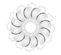 Generic 50pcs Barber Facial Shield Clear Shower Visor for Haircut Eyelash Extensions User Friendly Makeup Protector Shield Transparent Design for Salon Use