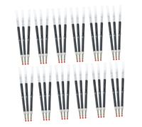 Generic 50pcs Black Pen Refills for Beadable Pens Smooth Writing Replacement for Students and Office Use Roller Refills Easy to Install Compatible Standard Ballpoint