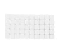 Generic 50pcs Blank Square Dice for DIY Board Games Acrylic Dice for Handwriting and Screen Pad Printing Portable Tabletop Role Play Game Supplies