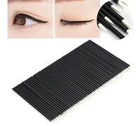 Generic 50PCS Disposable Eyeliner Brush Set for Precise Eye Makeup Application, Soft Fiber for Professional Makeup Artists and Home Use