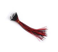 Generic 50pcs Energy Saving Pre Wired Water Clear LED Diodes for DC 9-12V Circuit Light Emitting Diode for Projects 3mm/5mm/10mm White/Red/Blue/Green (5mm)