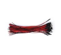 Generic 50pcs Energy Saving Pre Wired Water Clear LED Diodes for DC 9-12V Circuit Light Emitting Diode for Projects 3mm/5mm/10mm White/Red/Blue/Green (3mm)