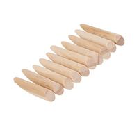 Generic 50Pcs Pocket Hole Plug Wooden Accessory Kit for Woodworking Durable 9.5mm Dowel Jigs Ideal for Craftsmen (Pine Wood)
