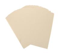 Generic 50pcs Vintage Parchment Paper Sheets A4 Size 29.7x21cm Double-Sided Smooth Surface Beige Old Style Writing Paper for Classroom and Letter Writing