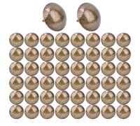 Generic 50PCS Vintage Style Upholstery Nails Tacks Stud Pushpin Hardware for Sofas Chairs Wooden Doors Green Bronze Iron 18x23mm (21 * 25mm (Thickened))