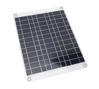 Generic 50W Solar Panel High Efficiency Monocrystalline Portable Solar Panel for Home Camping Emergency Charging, with Controller for Various Devices, 1 Set