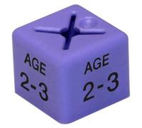 Generic 50x Size AGE 2-3 Children/Kids Coat Hanger Size Cubes Garment Clothes Markers