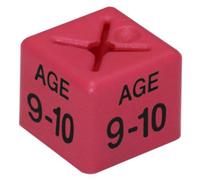 Generic 50x Size AGE 9-10 Children/Kids Coat Hanger Size Cubes Garment Clothes Markers
