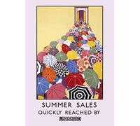 'Generic' #51 London 4 - Summer Sales Quickly Reached By Underground - Vintage Travel Poster - A4 A3 A2 - Quality Prints … (Not Framed, A3)
