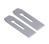 Generic 51mm Planer Blades, Durable Steel Replacement Accessories for Woodworking Projects, Easy to Use, 2 Pcs