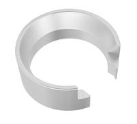 Generic 58mm Coffee Dosing Funnel Premium Aluminum Dosing Ring for Home and Office Precision Brewing (Silver)