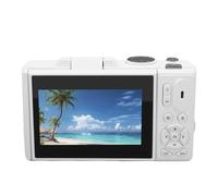 Generic 5K Digital Camera, 75MP WiFi Vlog Camera Anti Shake 18X Digital Zoom Autofocus Video with Smile Face Detection, for Travel Photography Beginners Teens (white)