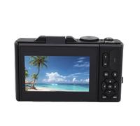 Generic 5K Digital Camera, 75MP WiFi Vlog Camera Anti Shake 18X Digital Zoom Autofocus Video with Smile Face Detection, for Travel Photography Beginners Teens (Black)