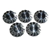Generic 5PCS 100000 RPM High Speed Aluminium Fan Blade Impeller, 27mm Diameter, CNC Machined, Compatible with Any Screen Device