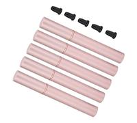 Generic 5pcs Durable Empty Eyeliner Tubes with Wand for Eyelash Growth Liquid, Portable Aluminum Container for Travel or Party