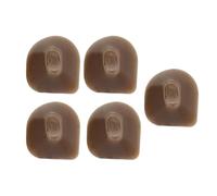 Generic 5pcs Flute Button Mute Bricks Colloid Pads Easy Installation Flute Key Accessories Professional Portable Practice Pads for Players