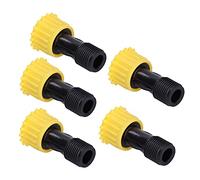 Generic 5Pcs G3/8 Male Thread Spray Nozzle Durable 4-Hole Irrigation Accessories for Garden Flower Watering 2.1in