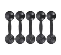 Generic 5pcs Handheld Eye Occluder Eye Shield Polypropylene Black Lightweight Vision Test Cover at Home Optometry Exams