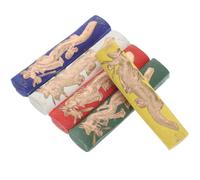 Generic 5pcs Handmade Ink Stick Pine Soot Ink Resistant to Breaking Long Lifespan Assorted Color for Practicing Calligraphy and Artistic Creation Random Color