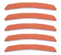 Generic 5pcs Hardhat Sweat Liner Replacement with Extra Thick Cushioning the Brim, Washable Cotton Cloth and Sponge Helmet Inner Pad, Reduces Forehead and Crown Pressure for Industrial