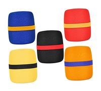 Generic 5pcs Microphone Foam Cover Mic Windproof Cover Ear Hook Microphone Practical Microphone Mic Dust Cover Microphone Windshield Microphones Thickened Mic Cover Protection Cap Sponge