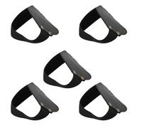 Generic 5pcs Motorcycle Shift Shoe Protector Covers in Black, Made of Sturdy Faux Leather, Providing Comfortable Riding and Shoe Protection for Motorcycle Riding