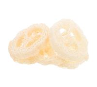 Generic 5pcs Natural Loofah Soap Holder Pads Soap Base Thick 1.25cm Loofah Slices Bathroom Tray for Shower and Household Use