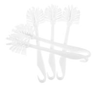 Generic 5pcs Nylon Scrub Brushes with Handle for Coffee Maker, Kitchen Appliances, and Bottle Cleaning - Small Multifunctional Cleaning Brush Set for Home Use