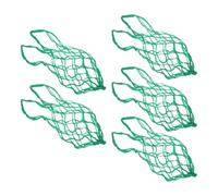 Generic 5pcs Nylon Slow Feed Hay Nets for Horse and Goat with 2x2" Holes, Extra Wide Opening, Thickened Edges, Space-saving Design, Efficient Air Circulation for Busy Farms and Barn