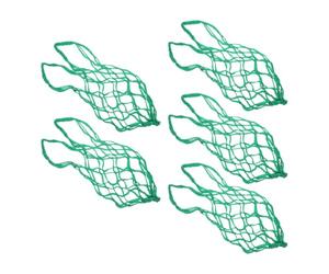 Generic 5pcs Nylon Slow Feed Hay Nets for Horse and Goat with 2x2" Holes, Extra Wide Opening, Thickened Edges, Space-saving Design, Efficient Air Circulation for Busy Farms and Barn