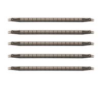 generic 5Pcs Queen Bee Rearing Kit with Frame - 15 Holes Plastic Cell Cup Bars for Professional Beekeeping, Safe Cultivating Tools, Efficient Queen Breeding Equipment