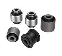 Generic 5PCS Rear Suspension Knuckle Bushing Kit Durable Design Fit for Ford Explorer 2011-2018 Improved Handling