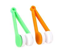 Generic 5Pcs Spectacle Glass Cleaner Mini Sun Glasses Brush Eyeglass Microfiber Brush Glass Lens Cleaner (Random Color)