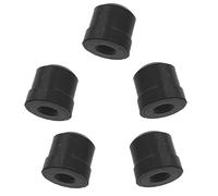 Generic 5pcs Trombone Slide Rubber Stopper Set Black Rubber Non Slip Bumpers with Noise Reduction and Easy Maintenance for Trombone Accessories