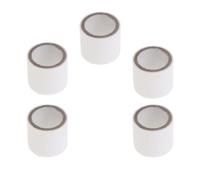 Generic 5pcs White Silk Nail Wrap Self-adhesive Repairing Broken Nail Tips Tape for Professional Manicure and Home DIY Art Tools Accessories