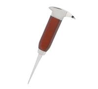 Generic 6.7 Inch Stainless Steel Ice Pick Fast Ice Cutter for Kitchen Bars Comfortable Wood Handle