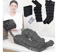 Generic 6-Cavity Leg Massager, Air Compression Leg Massager, Compression Boots, Air Wave Device Massage by Pressure Waves to Calf Legs and Foot, Blood Circulation Machine for Legs