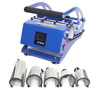 Generic 6 In 1 Baking Cup Machine - Heat Press for Mugs & Tumblers - Aluminium, Blue - CH1924-6