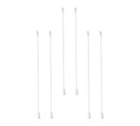 Generic 6 Pcs Inch Plastic Vertical Blind Wand with Hook Handle Easy to Carry and Replace Broken Handles Sturdy Curtain Pull Rod for Household Window Blinds