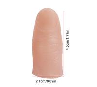 Generic 6 Pcs LED Finger Lamp Thumbs Light Trick, Automatically Turns On/Off, Novelty School Wedding, Suitable for Most Thumbs, Colorful Light (As Show)