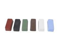 Generic 6 Pcs Metal Polishing Bars Multi Functional Wax Buffers for High Gloss Finish on Various Metals
