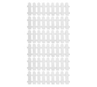 Generic 6 Pcs Outdoor Mini Fence Plastic Garden Pet Fence for Tortoises and Small Pets Easy Installation Multifunctional Design for Garden and Yard Exercise Enclosure