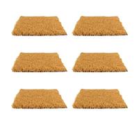 Generic 6 Pieces Chicken Nesting Pads Laying Area Box Pad Washable Multi-purpose Egg Protection Chicken Litter Pads Pet House Mat for Egg Laying