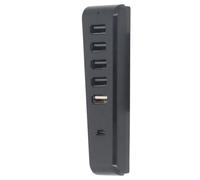 Generic 6 Port USB HUB Splitter High Speed Expansion for Slim Game Console, Excellent Compatibility, Lightweight ABS Design, 1 X USB 2.0 HUB