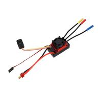 Generic 60A Brushless RC Car ESC with External Programming Port, Water Proof Speed Controller for 1/10 Truck, Off Road Racing